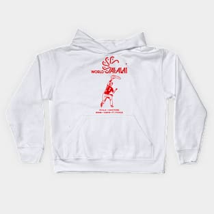 World Jai-Alai - Retro Aesthetic Kids Hoodie